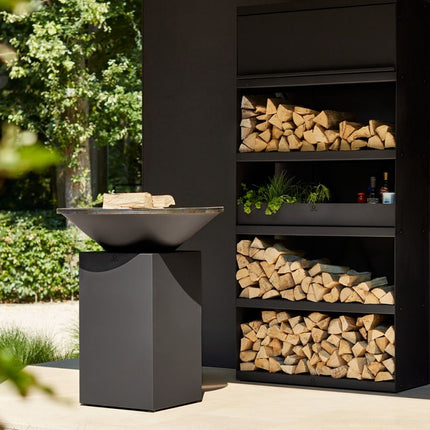 OFYR Wood Storage Black 200