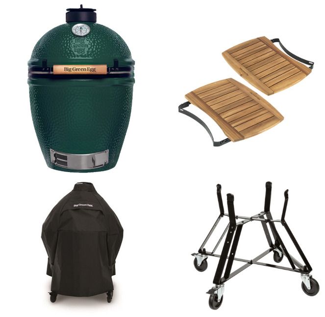 Big Green Egg Large + Nest + Mates + Cover