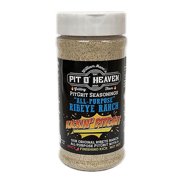 Pit O Heaven All Purpose Ribeye Ranch Kickin' Pitgrit 14 oz