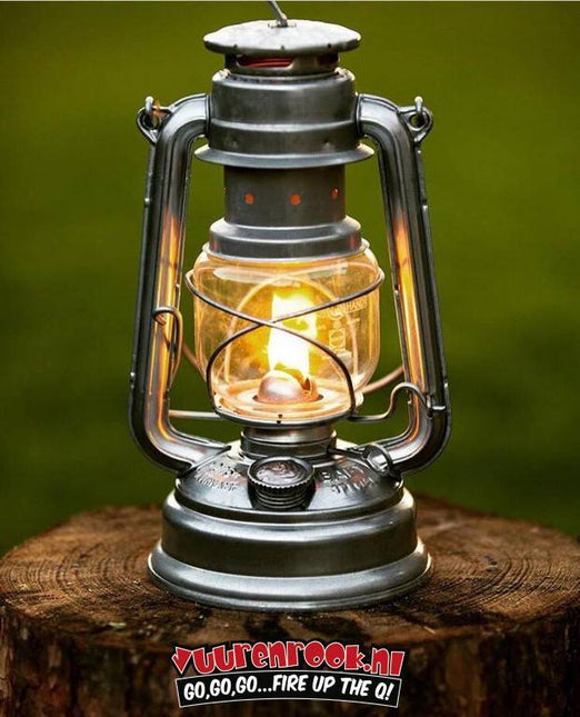 Original Feuerhand Storm Lantern Zinc