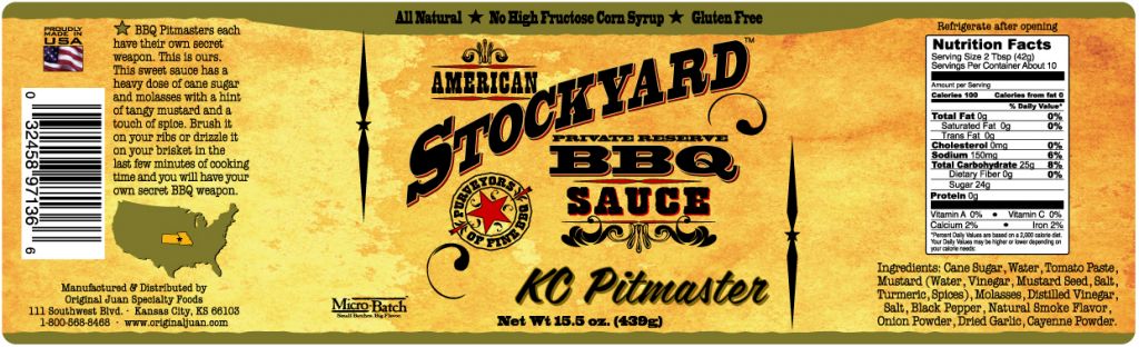 Stockyard KC Pitmaster 12.5oz