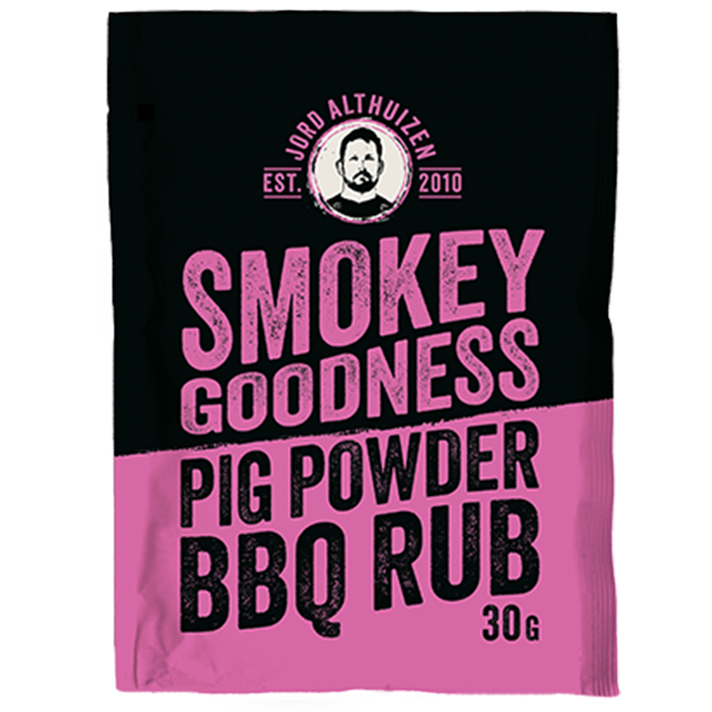 Smokey Goodness Pig Powder BBQ Rub 30 Gramm