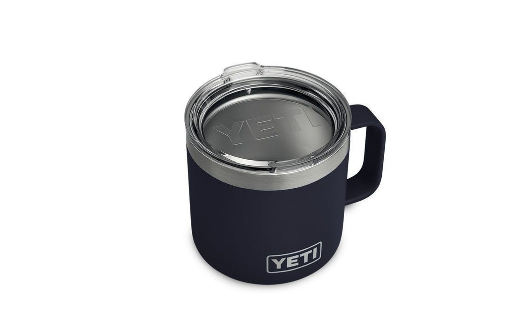 Yeti Rambler Tasse, 14 oz, Marineblau