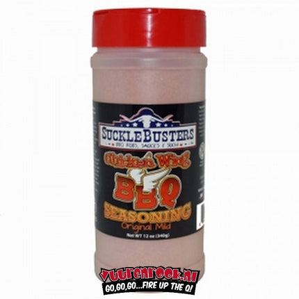 SuckleBusters Chicken Wing BBQ Rub 12oz