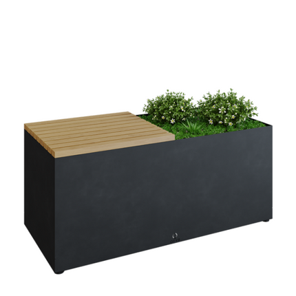 OFYR Herb Garden Bench Black