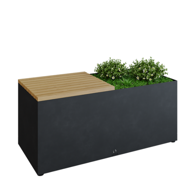 OFYR Herb Garden Bench Black