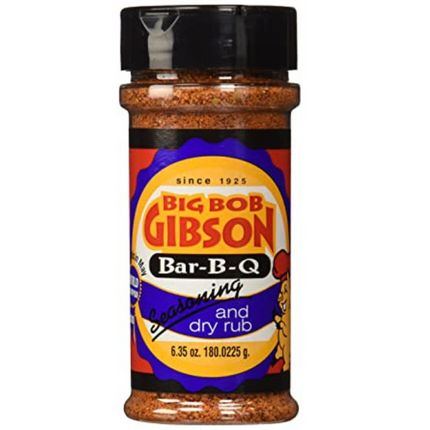 Big Bob Gibson Seasoning & Dry Rub 6.35oz