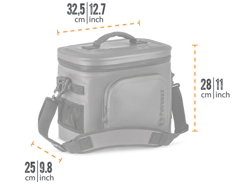 Petromax Cooler Bag Gray 8 liters