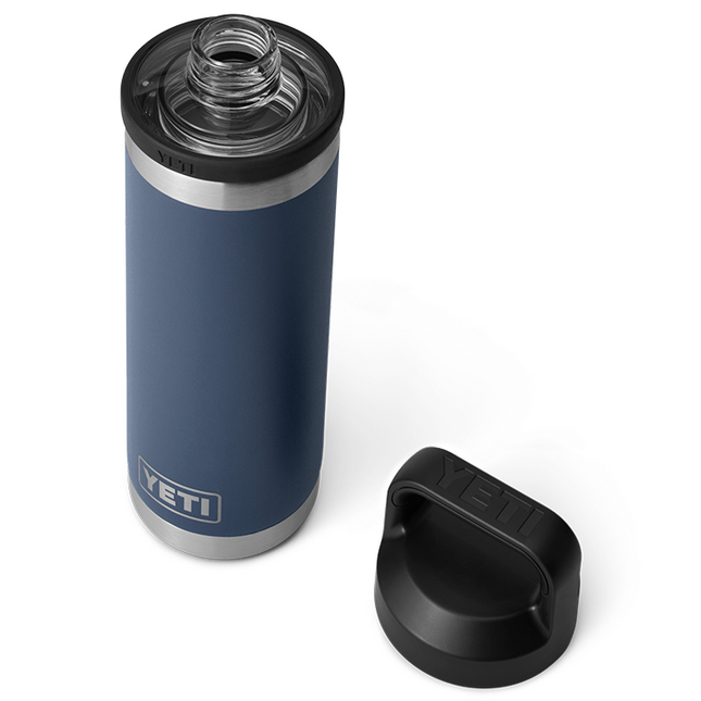 YETI Rambler 18 oz Bottle Chug Navy