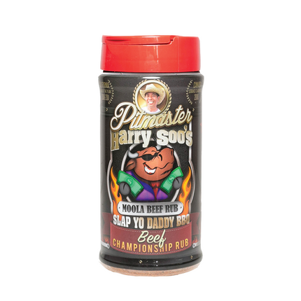 Slap Yo Daddy Moola Beef Hot + MSG Rub 12 oz