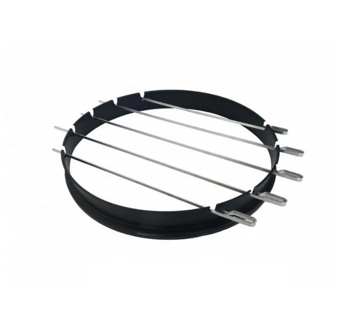 Grill-Rotisserie-Ring 57 cm mit Spieß-Set