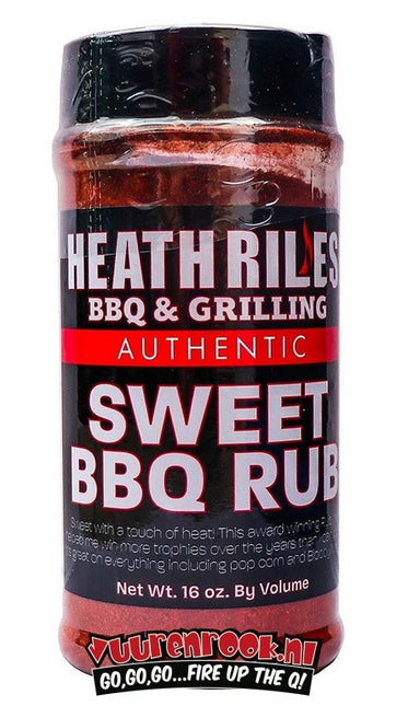 Heath Riles BBQ Sweet BBQ Rub 10 oz