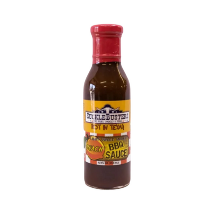 SuckleBusters Pfirsich-BBQ-Sauce 12oz