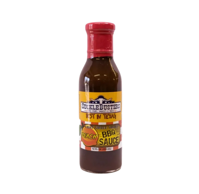 SuckleBusters Pfirsich-BBQ-Sauce 12oz