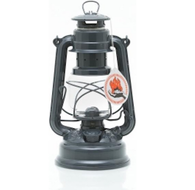 Original Feuerhand Storm Lantern Anthracite Gray