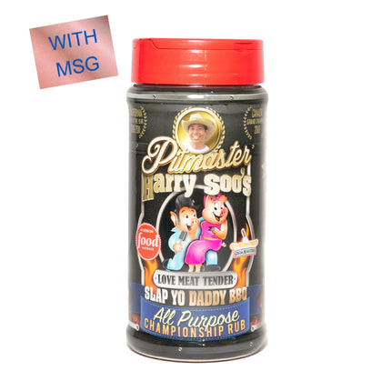 Slap Yo Daddy Love Meat Tender All Purpose + MSG Rub 12 oz