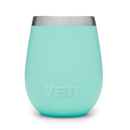 Yeti Rambler Wine Tumbler 10 oz Sea Foam