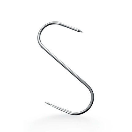 Wolfcut Stainless Steel Meat Hook (S-Hook) 80x4 mm