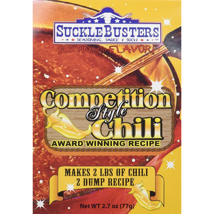 Sucklebusters Competition Style 2 Dump Chili Kit