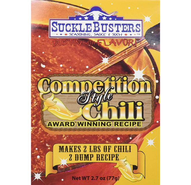 Sucklebusters Competition Style 2 Dump Chili Kit