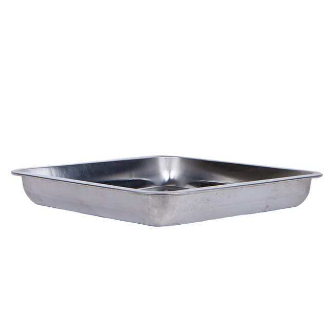 Vuur&amp;Rook stainless steel drip pan 30 x 30 cm