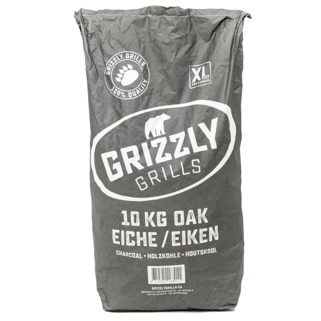 Grizzly Grills Eichenholzkohle 10 kg