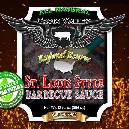 Croix Valley St. Louis Style Barbecue Sauce 12 oz 