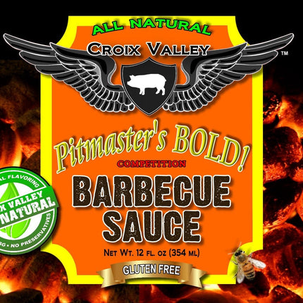 Croix Valley Pitmaster's Bold Competition Barbecue Sauce 12 oz