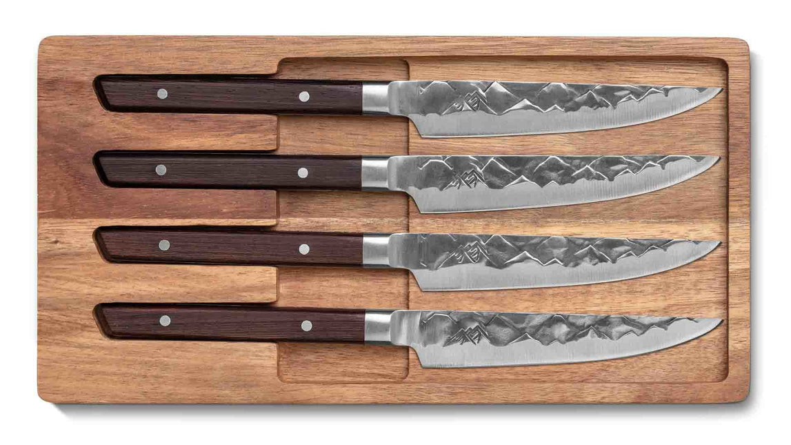 BARE Cookware Steak Knive Set 4 stuks