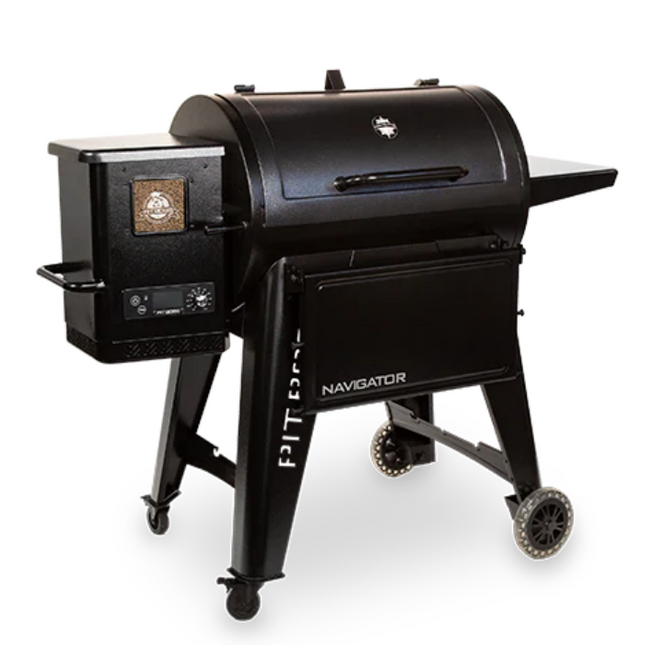 Pit Boss Navigator 850 Wood Pellet Grill + FREE Wifi Controller and Cover