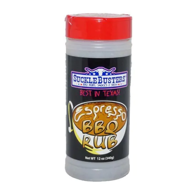 SuckleBusters Espresso BBQ Rub 12oz