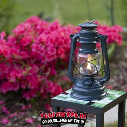 Original Feuerhand Storm Lantern Anthracite Gray