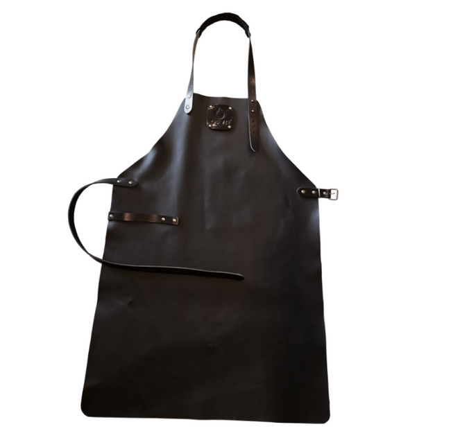 OFYR Leather Apron Black