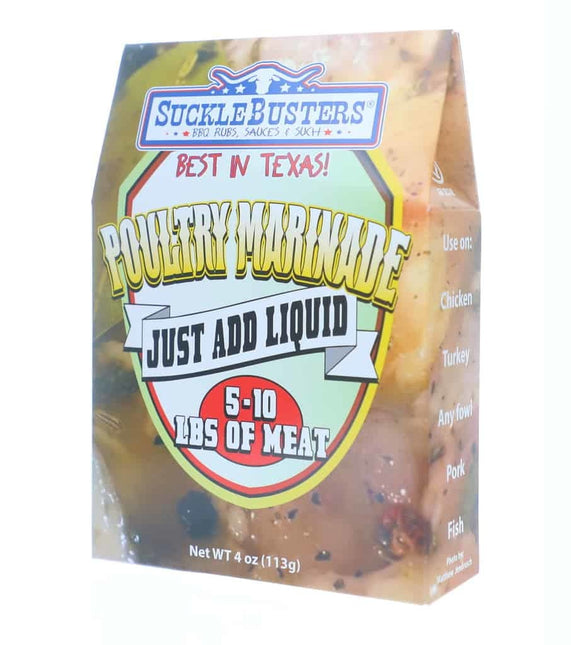 Sucklebusters Poultry Marinade 4 oz