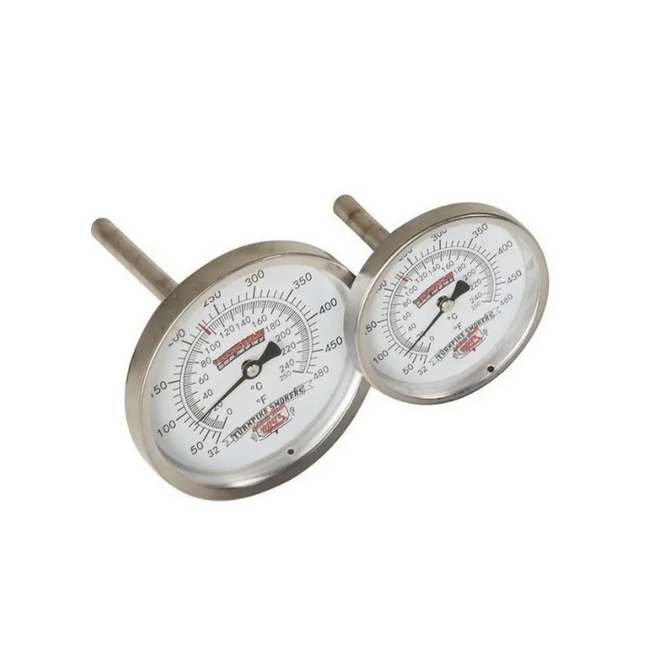 Turnpike Smokers RVS Thermometer 100mm