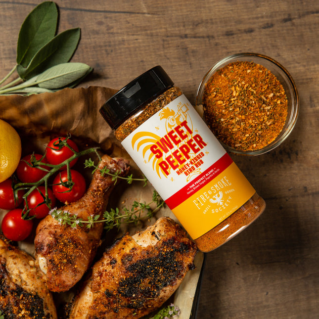 Fire&Smoke Sweet PeeperHoney Kissed Bird Rub 12.5 oz