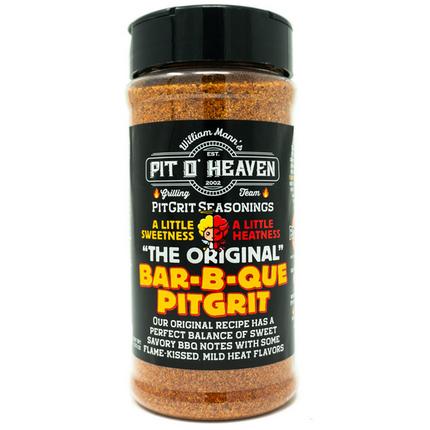 Pit O Heaven Bar-B-Que Pit Grit 11 oz