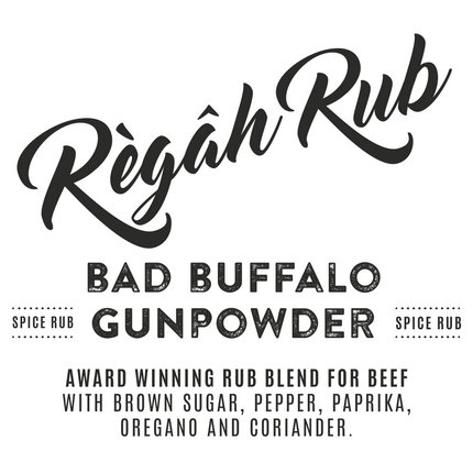 Regah Rub Bad Buffalo GunPowder 1000 gram