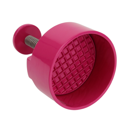 Aluminum Hamburger Press Pink Ø100mm