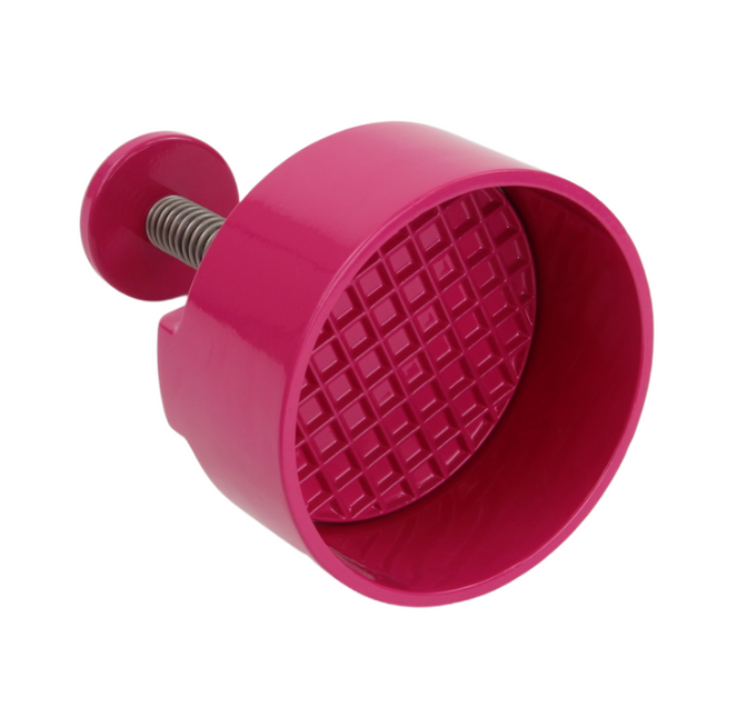 Aluminum Hamburger Press Pink Ø100mm