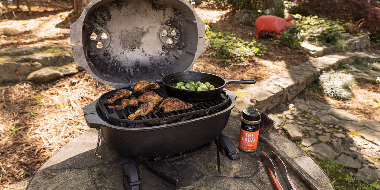 Second Chance: PKGO Camp & Tailgate Grilling System (Flipkit)