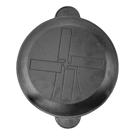 The Windmill Cast Iron Paella Pan / Sauteerpan