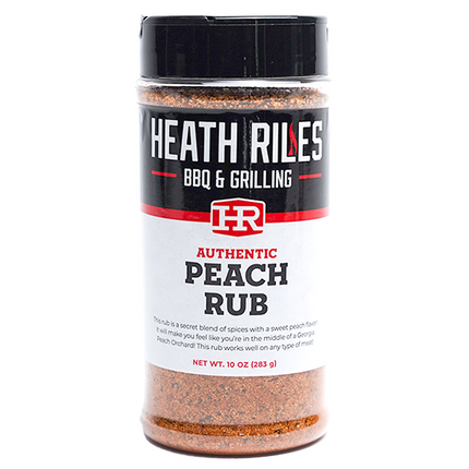 Heath BBQ Riles Peach Rub 10 oz