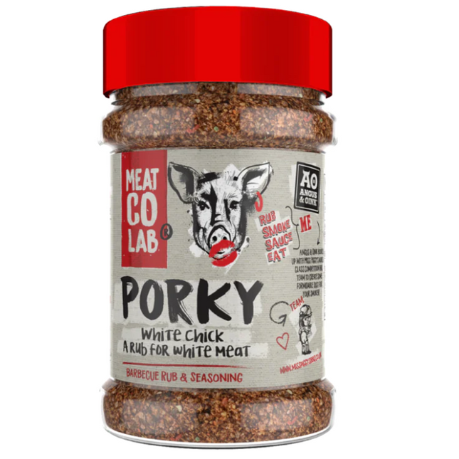 Angus&Oink (Meat Co Lab) Porky White Chick - Competition Style BBQ Rub 200 gram