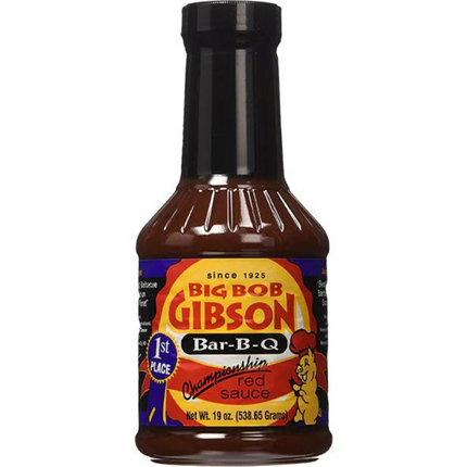 Big Bob Gibson Championship Red Sauce 19oz