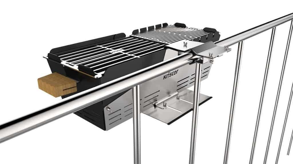 Knister BBQ Grill Balkonbeugel