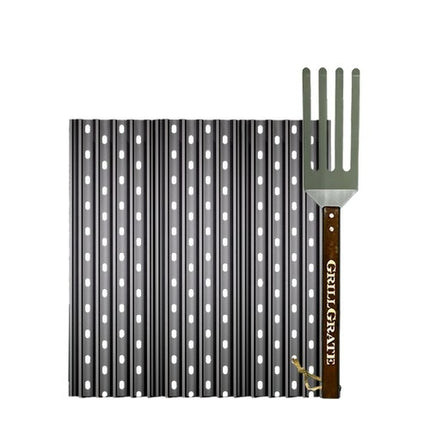 The Original Grill Grate Set tbv Green Mountain Daniel Boone  & Jim Bowie  3 Panelen