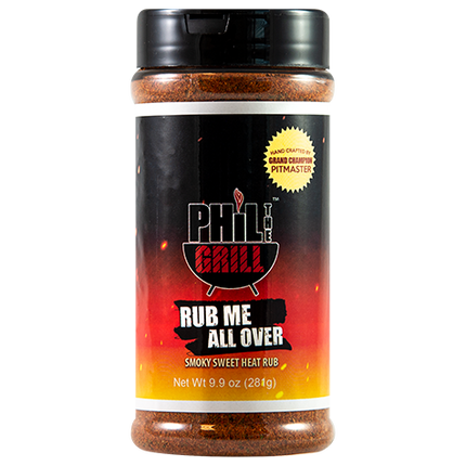 Phil The Grill Rub Me All Over 9.9 oz