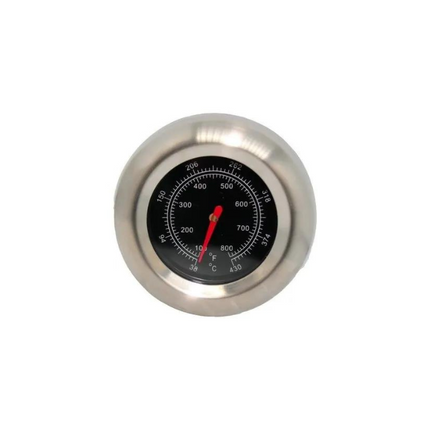 Mustang RVS Thermometer 22mm