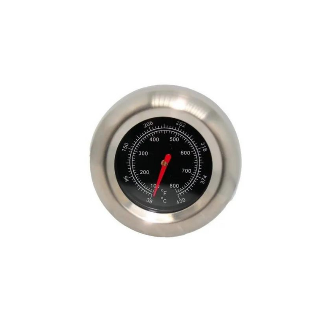 Mustang Edelstahl-Thermometer 22 mm